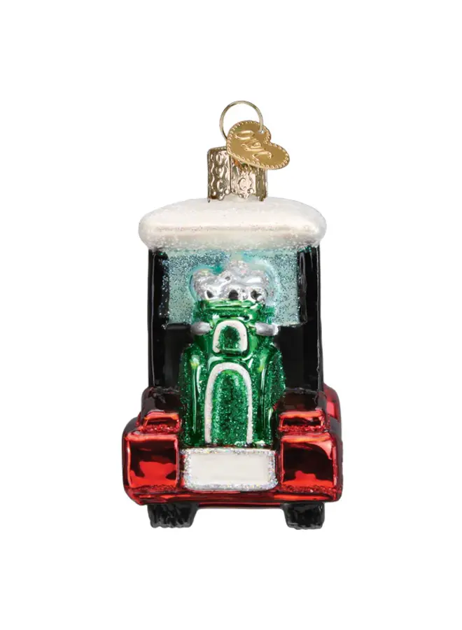 Golf Cart Ornament