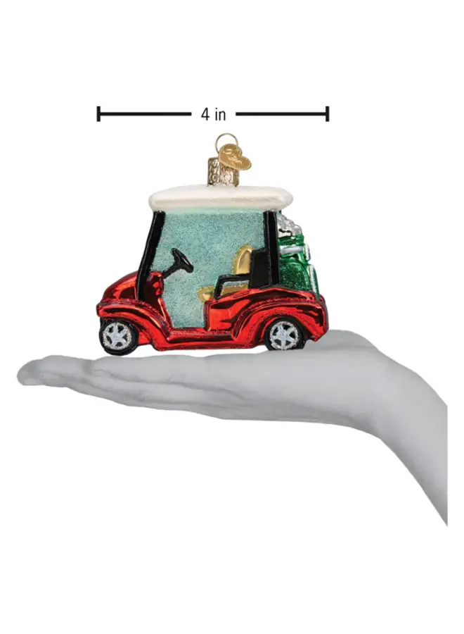 Golf Cart Ornament