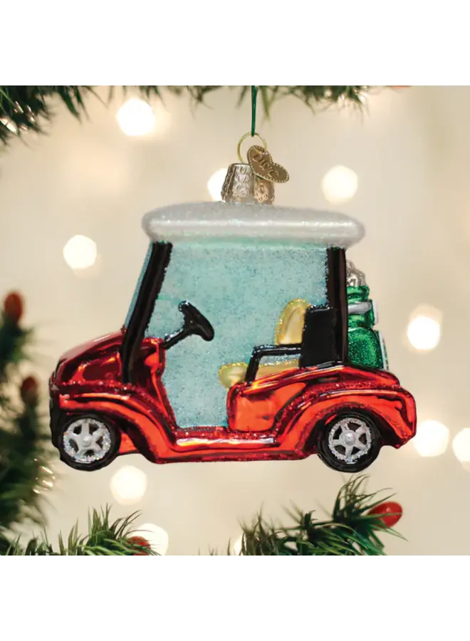 Golf Cart Ornament