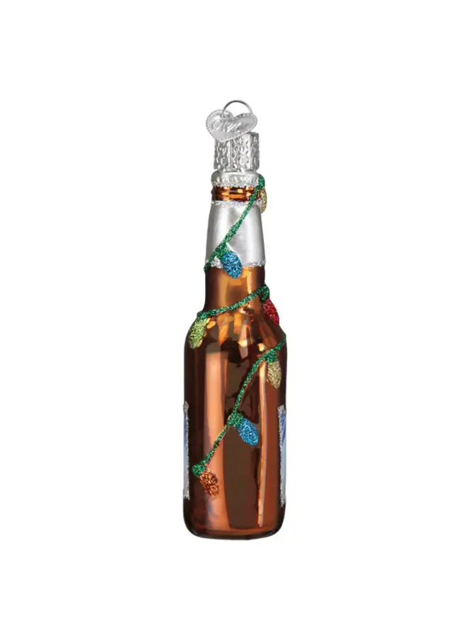 Holiday Coors Light Bottle Ornament