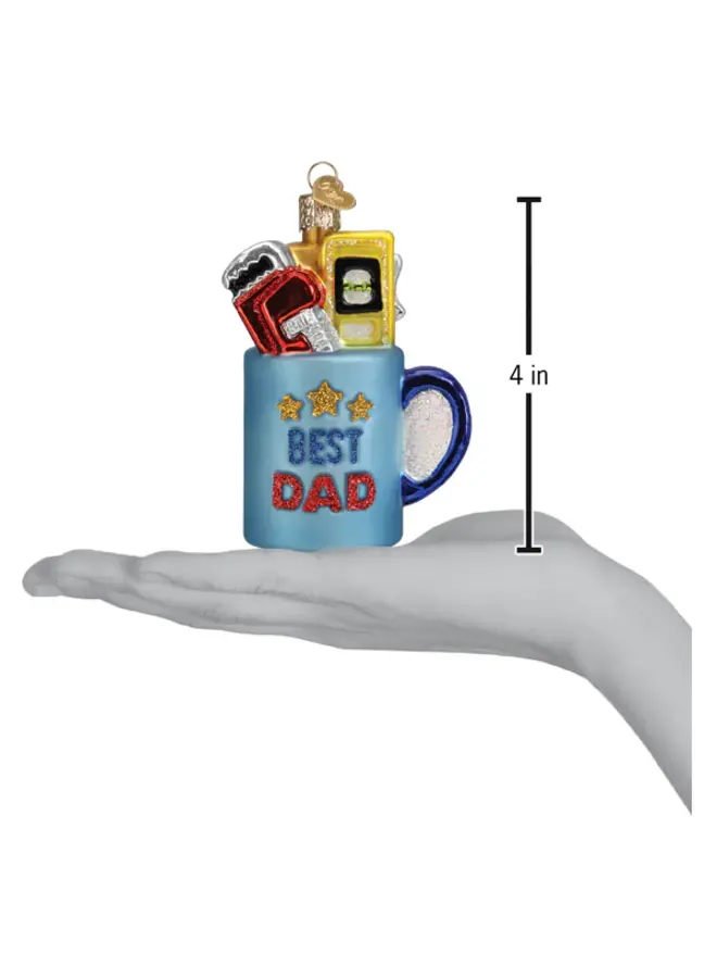 Best Dad Mug Ornament