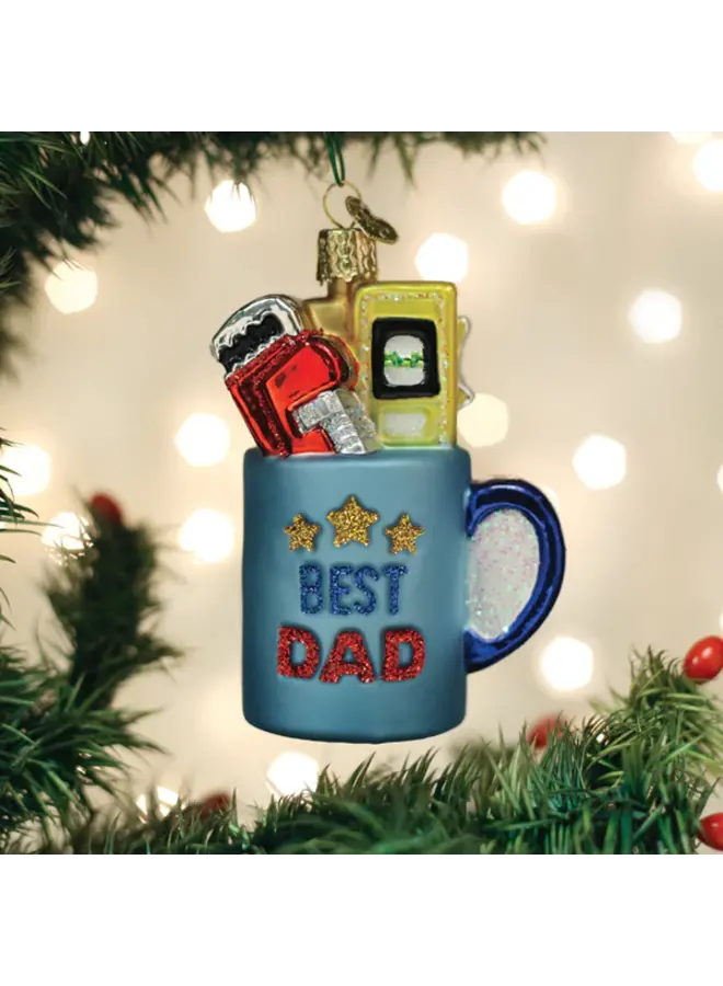 Best Dad Mug Ornament
