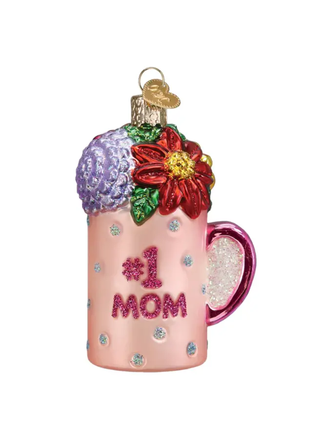 Best Mom Mug Ornament