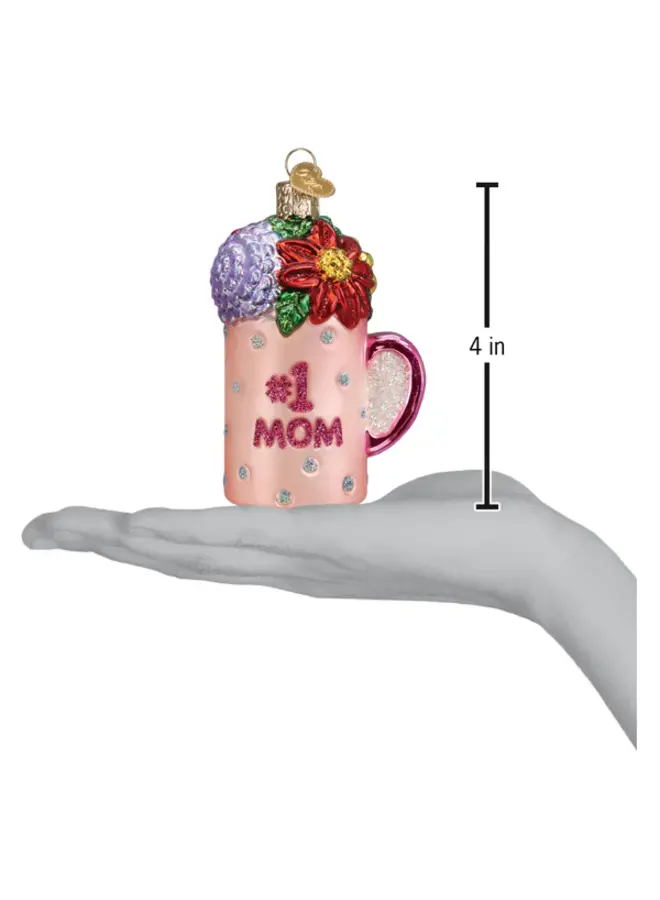 Best Mom Mug Ornament