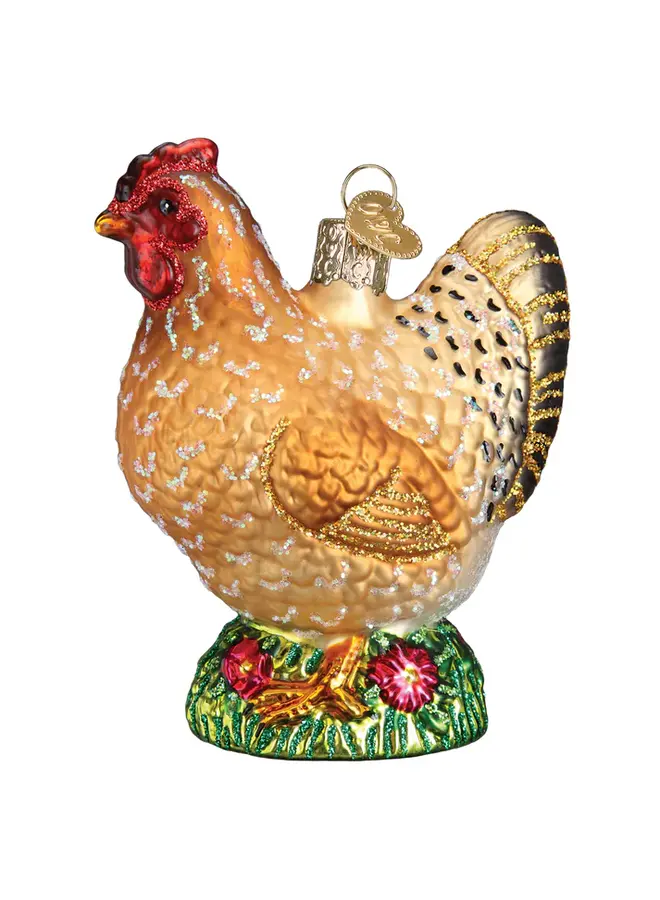 Spring Chicken Ornament