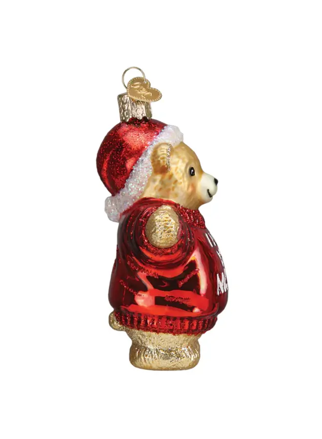 I Love You More Bear Ornament