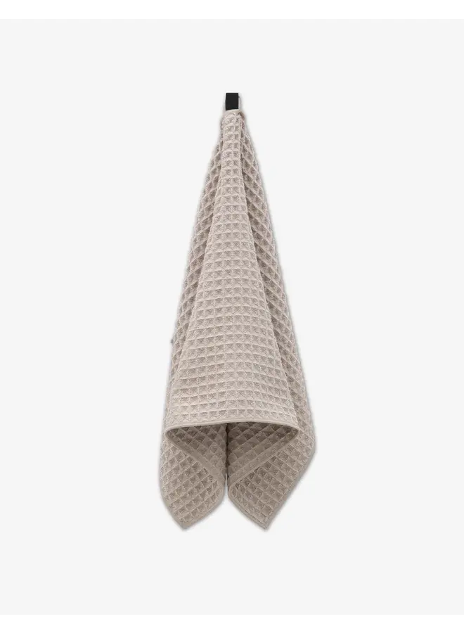 Taupe Waffle Hand Towel