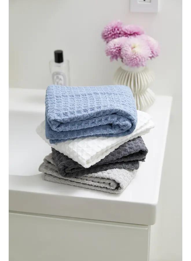 Cloud Waffle Hand Towel