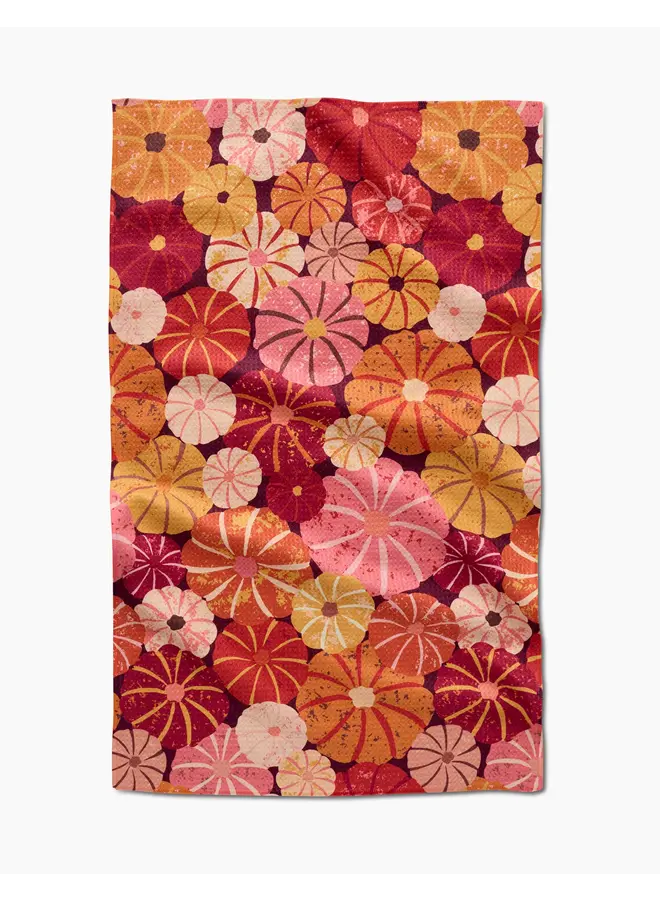 Spicy Pumpkins Tea Towel