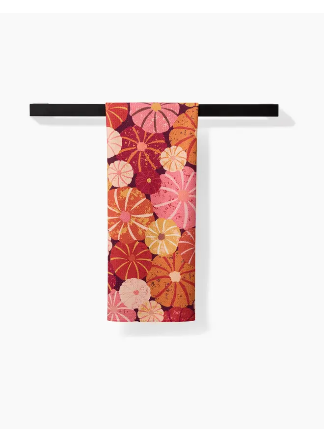 Spicy Pumpkins Tea Towel