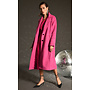 Bryce Brushed Oversized Coat Valentino Pink