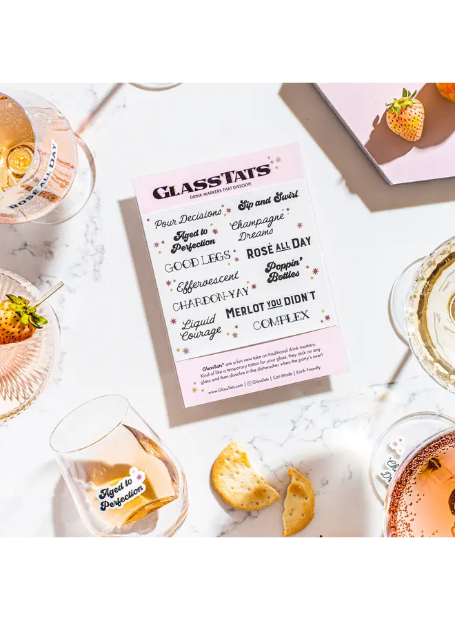 Wine Time Drink Markers