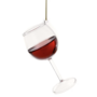 Red Wine Glass Ornament