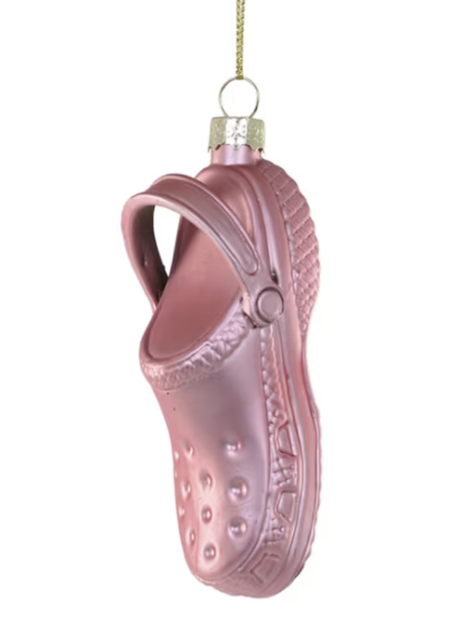 Pink "Clog" Ornament