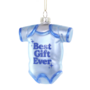 Best Gift Ever Baby Ornament - Blue