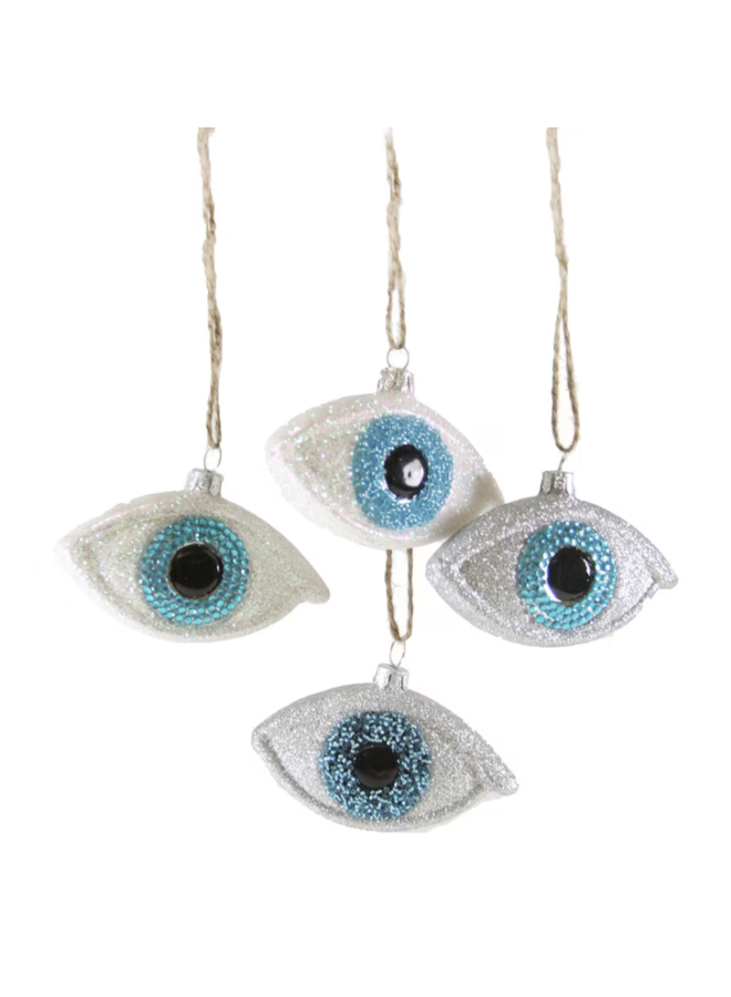 Sparkly Evil Eye Ornament -
