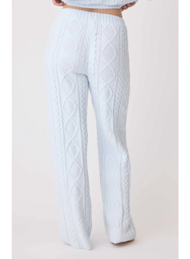 Chenille Cozy Cable Lounge Pant