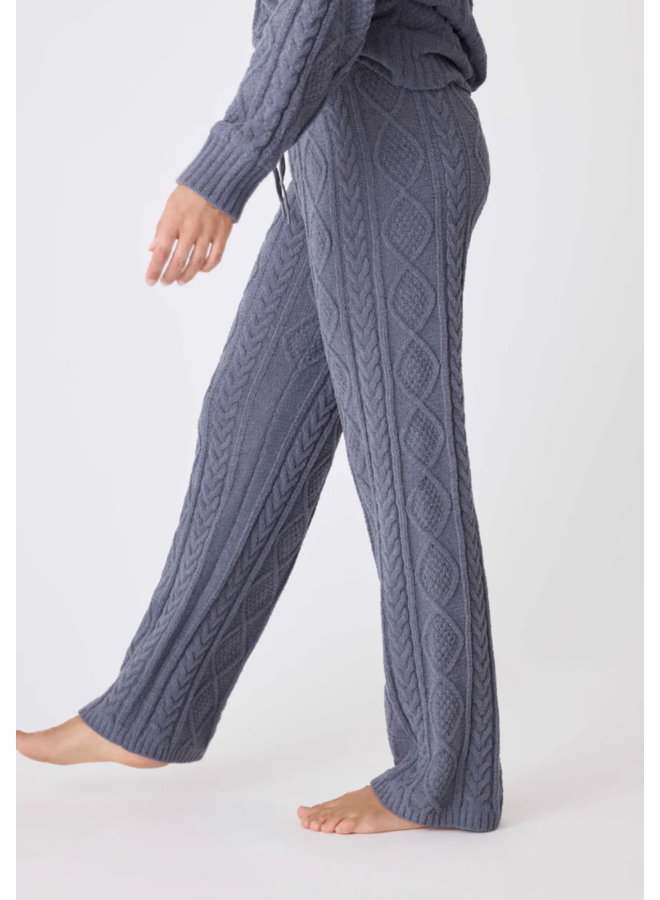 Chenille Cozy Cable Lounge Pant