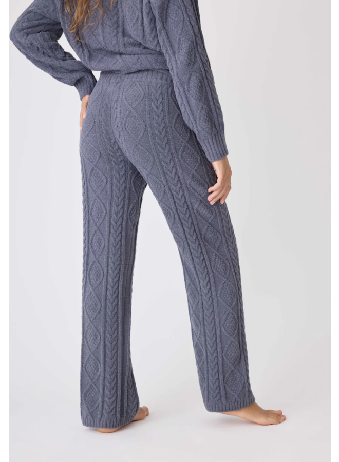 Chenille Cozy Cable Lounge Pant