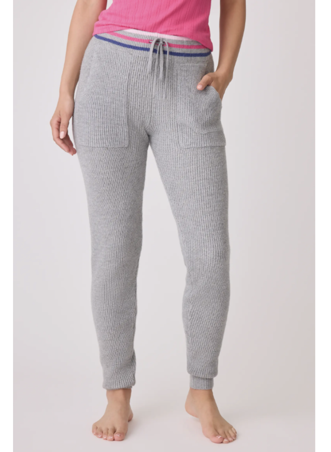 Sweater Weather Banded Pant H Grey