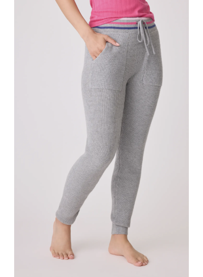 Sweater Weather Banded Pant H Grey