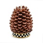 Pinecone Tall Flicker Candle