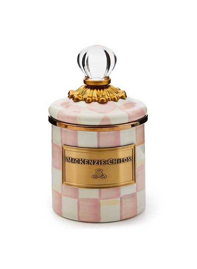Rosy Check Mini Canister