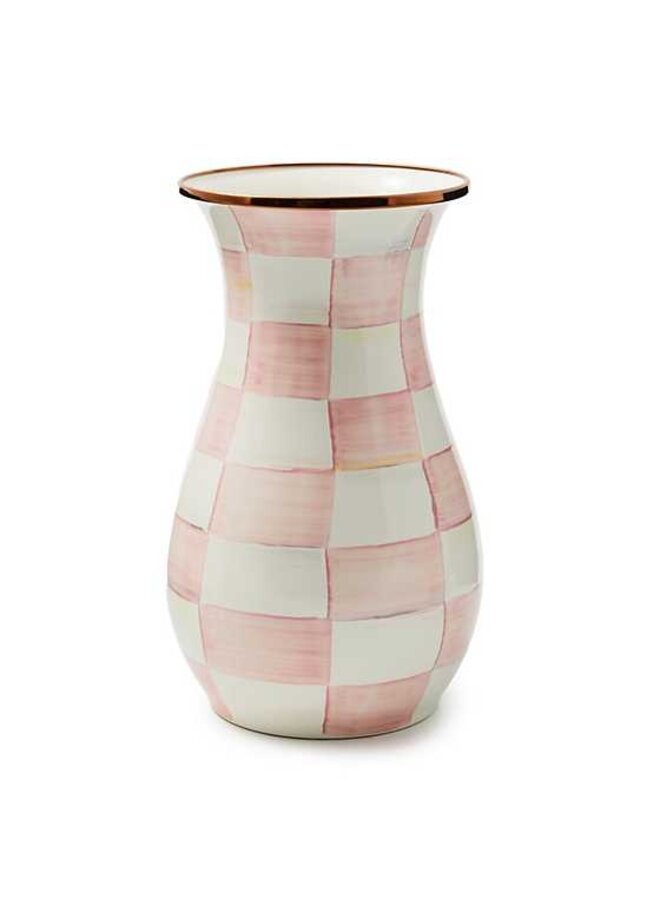 Rosy Check Tall Vase