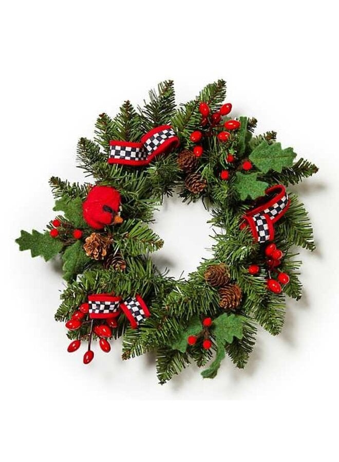 Cozy Christmas Mini 12" Wreath