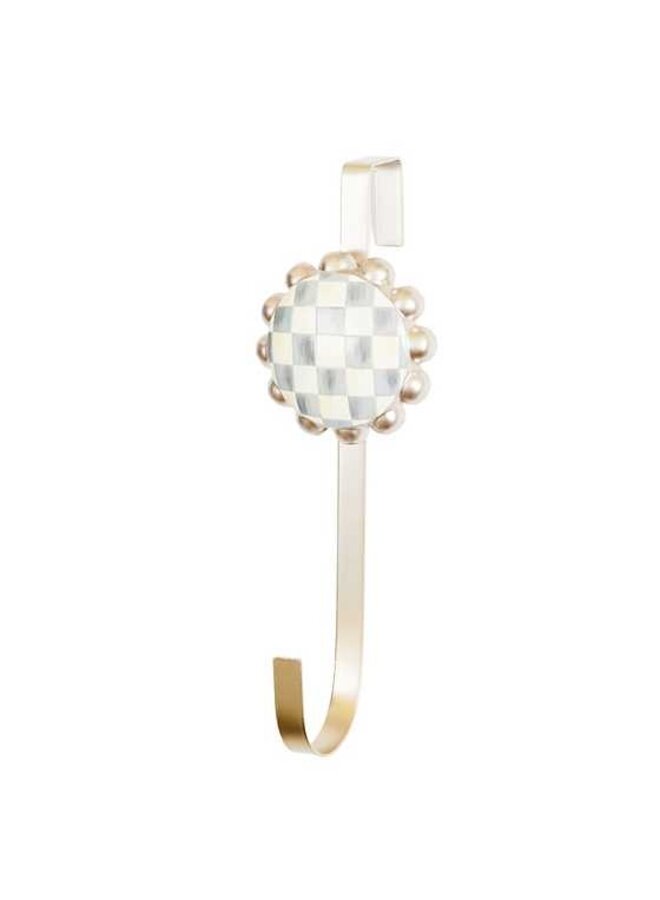 Sterling Check Wreath Hanger