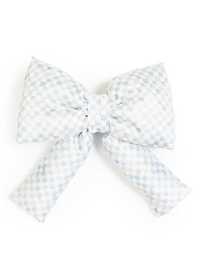 Sterling Check Small Bow