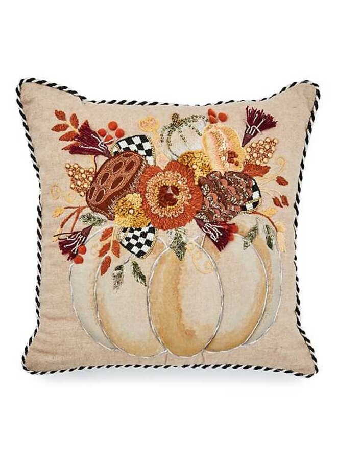 Pier 1 pumpkin pillow hot sale