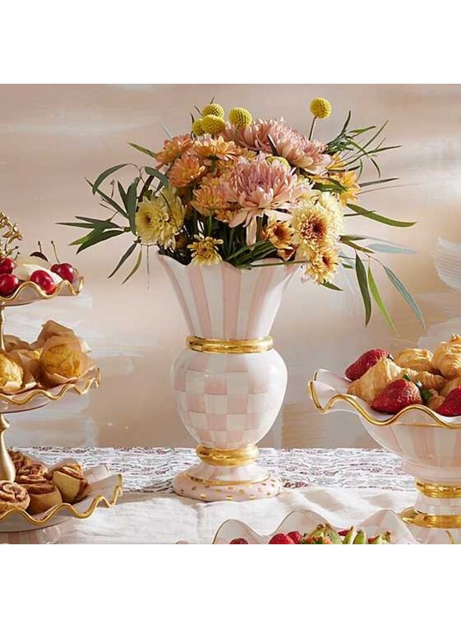 Rosy Check Great Vase