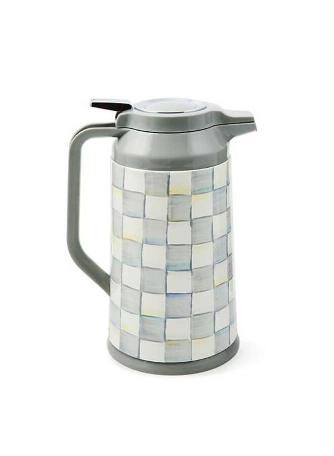 Sterling Check Coffee Carafe