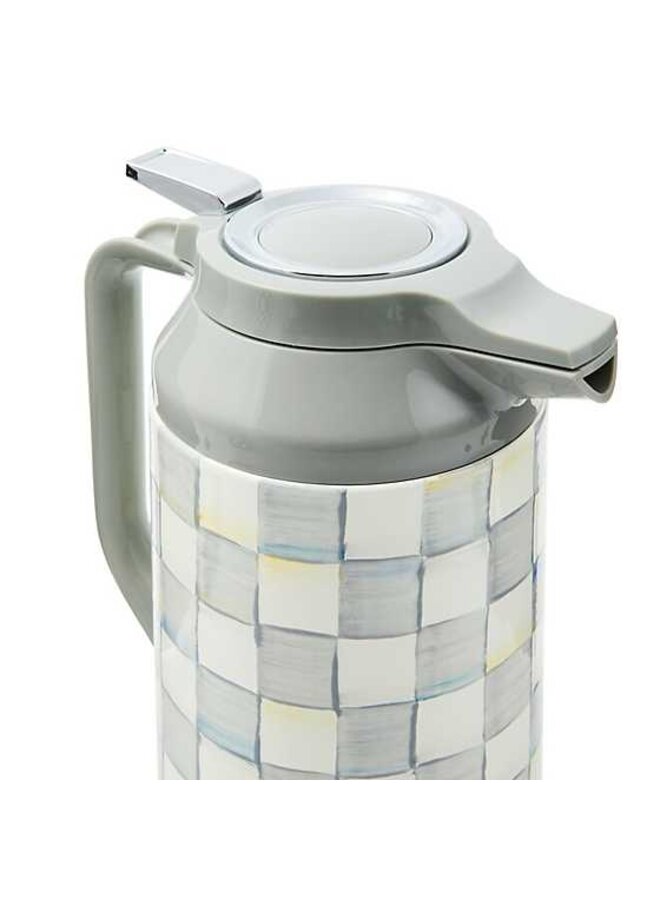 Sterling Check Coffee Carafe