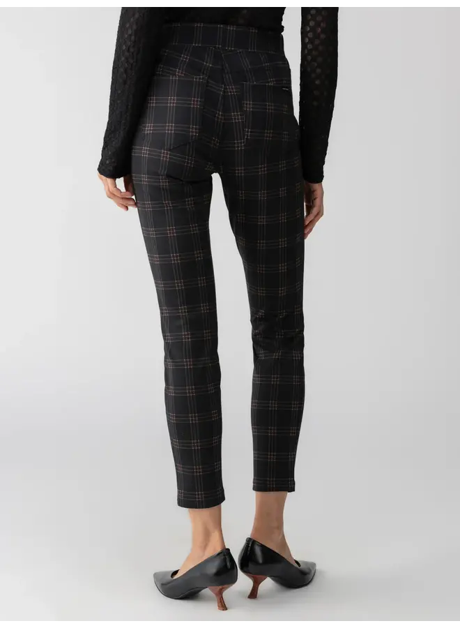 Runway Legging Garnet Plaid