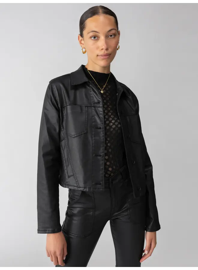 Davidson Trucker Jacket Black