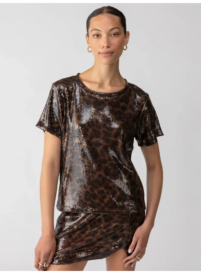 Sequin Perfect Tee Night Spots