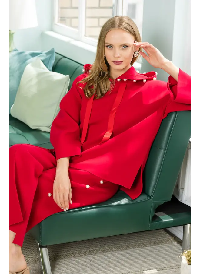 Francine French Scuba Pearl Hoodie