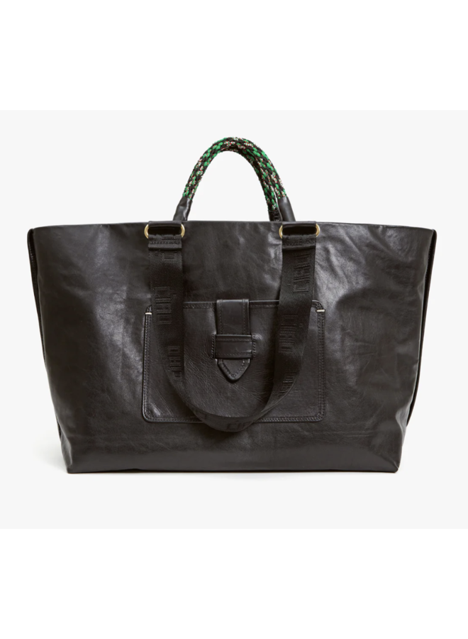 Grande Bateau Tote - Black New Look