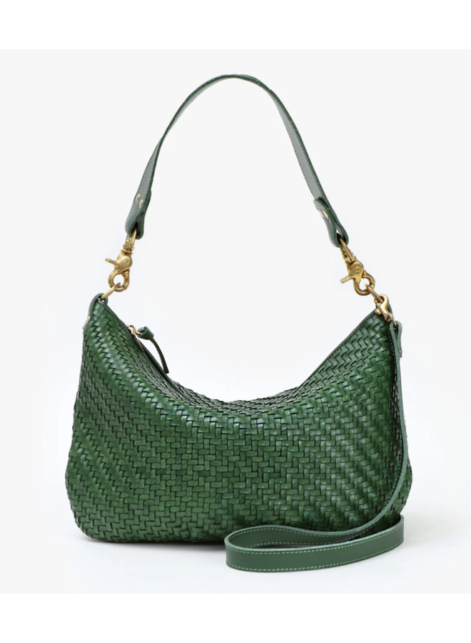 Moyen Messenger - Evergreen Woven Zig Zag