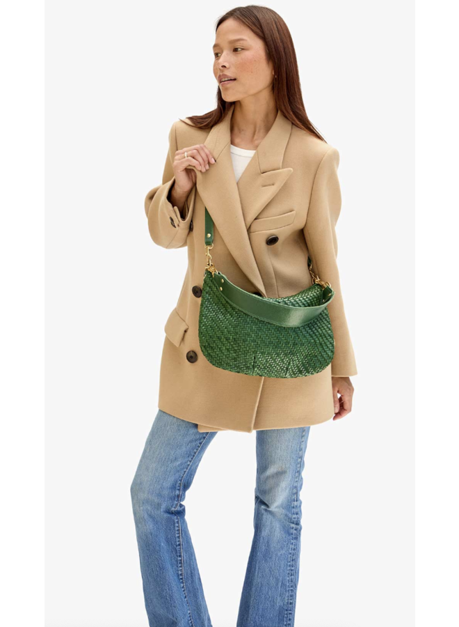 Moyen Messenger - Evergreen Woven Zig Zag