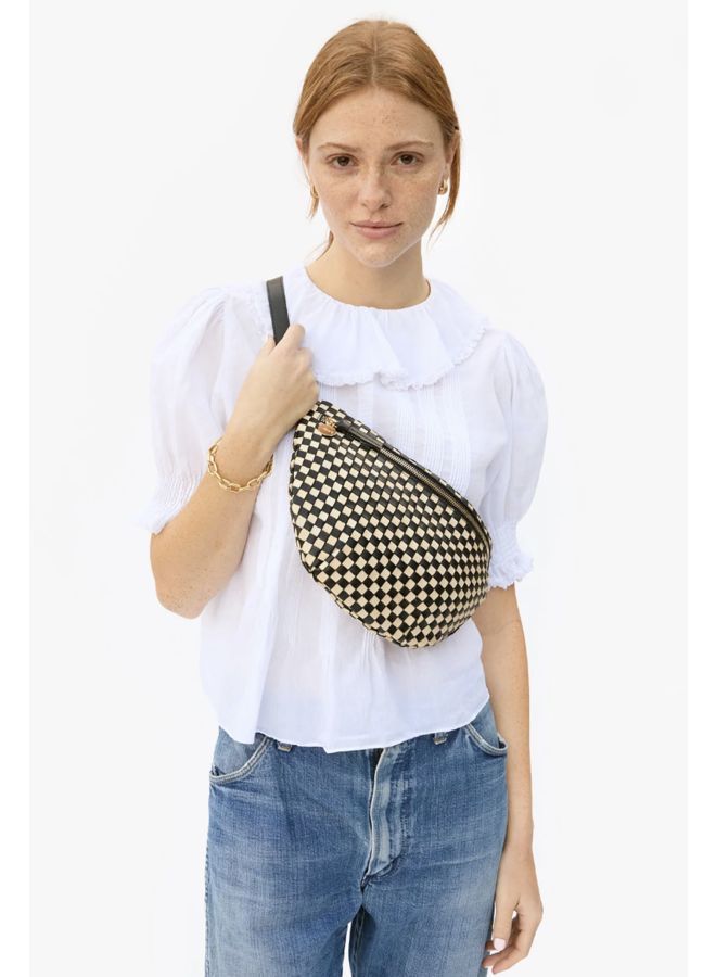 Grande Fanny - Woven  Black & Cream