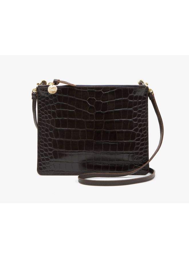 Double Sac Bretelle - Kalamata Croco