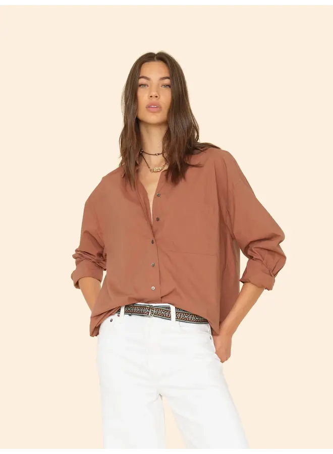 Sydney Shirt Latte Brown