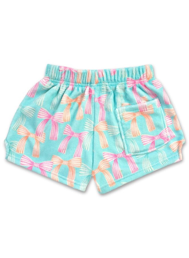 Beautiful Bows Plush Shorts