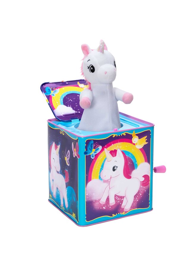 Unicorn Pop and Glow Jack-in-the Box