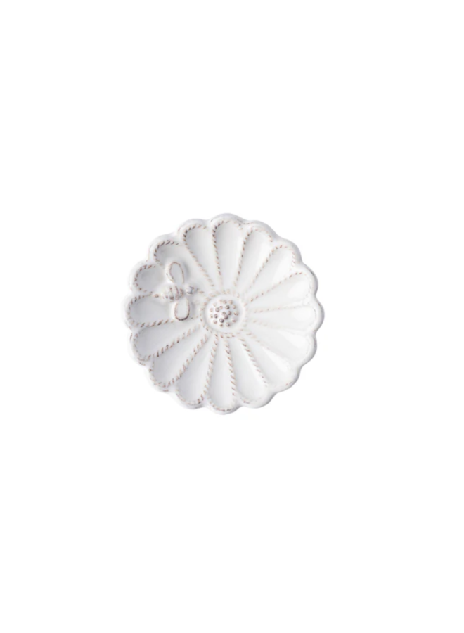 Jardins du Monde  3.25" Blossom Dish - Whitewash