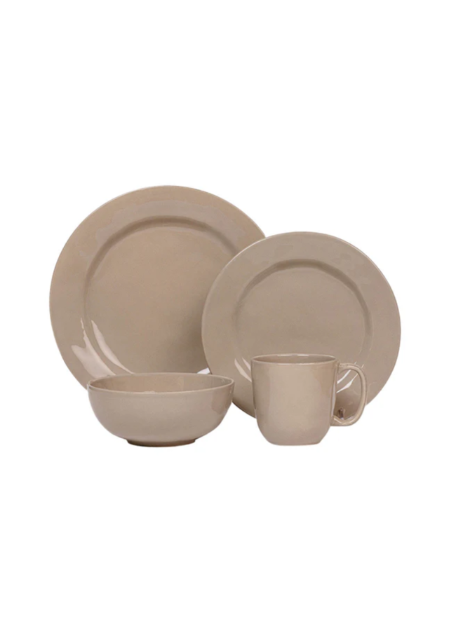 Puro 4pc Place Setting - Taupe