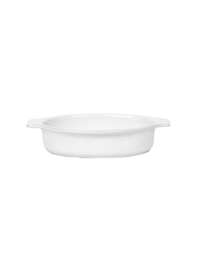 Puro 12" Oval Baker - Whitewash